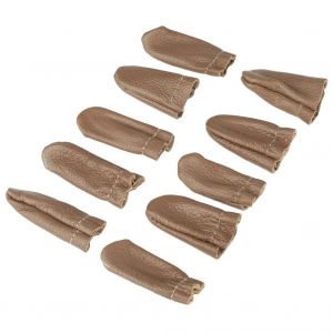 10 aiguille feutrage cuir doigts protecteurs tricot couleur al&eacute;atoire pouce Index d&eacute; &agrave; coudre - Neuf