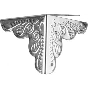 Yemaesre-Lotde 50 Protections D'angle Décoratives Pour Bo Tes Métalliques, Coffrets À Bijoux, Coffrets Cadeaux, Protections De Bord De Bureau, Protections De Bord En Fer Blanc - Neuf