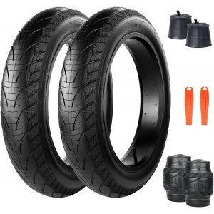 Subzonal-Pneu De V&eacute;lo 20"" 26"" Fat Tire 20/26 X 4.0 Pour V&eacute;lo &Eacute;lectrique, Vtt Heavy Duty Haute Performance R&eacute;sistant &Agrave; L'usure - Neuf