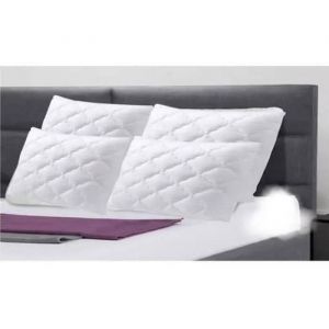 Oreiller - Fran&ccedil;aise - 50x70cm - Mousse De Polyur&eacute;thane - Microfibre - Confort M&eacute;dium - Neuf