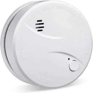 JGD-Avertisseur de Fum&eacute;e, D&eacute;tecteur de Fum&eacute;e Photo&eacute;lectrique Infrarouge, d'une Dur&eacute;e de Vie de 10 Ans, Peut &ecirc;tre Utilis&eacute; dans Les Maisons, Les Entreprises, Les Entrep&ocirc;ts - Neuf