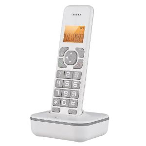 Telephone sans fil D1102B avec repondeur, identification de l'appelant et appel en attente - Neuf