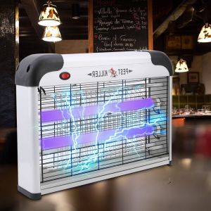 HJLIAN Piege a moustiques electronique d'interieur avec lumiere UV (UE 220 V) - Neuf