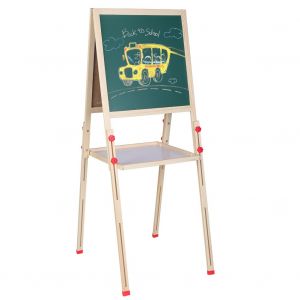 Chevalet d'art reglable 3 en 1 avec accessoires pour le jeu des enfants - Neuf