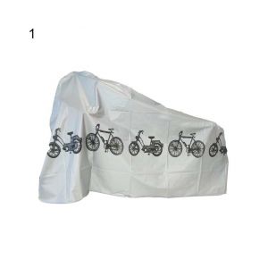 Housse De V&eacute;lo Imperm&eacute;able Et Durable &iquest; Mat&eacute;riau Peva, Ajustement Flexible, Rangement Portable, Protection Contre Le Soleil Et La Pluie, 2 Tailles Disponibles - Neuf