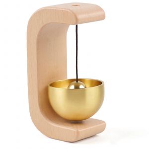 Magn&eacute;tique Commer&ccedil;ants Bell pour l'Ouverture de la Porte, en Bois Carillon de Porte pour les Affaires, R&eacute;frig&eacute;rateur Carillons de Vent, Cadeau de pendaison de Cr&eacute;maill&egrave;re - Neuf