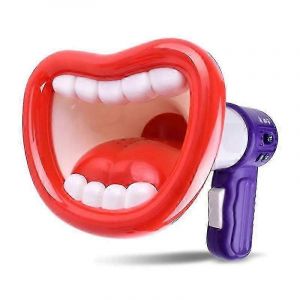 Grande Bouche M&eacute;gaphone Jouets Nouveau M&eacute;gaphone Portable Enfants Haut-Parleur Dr&ocirc;le Microphone Son Jouet - Neuf