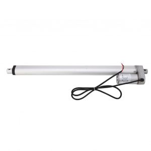 XYONG Mini actionneur electrique lineaire, course de 400 mm, 750 N, en alliage d'aluminium blanc, pour canape de massage, 12 V - Neuf