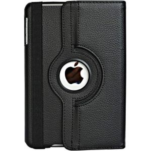 KALANKA-Housse Etui Smart Cover pour Tablette iPad Mini 3/2 /1,en PU Cuir,Fait automatiquement Passer en Mode Veille et Sortir du Mode Veille Votre,Rotatif 360 Degre+Stylet Gratuit - Neuf