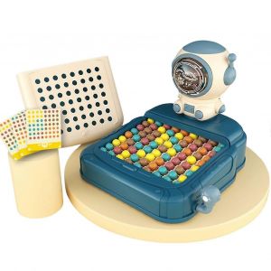 Jeu de soci&eacute;t&eacute; d'astronautes, jeu d'&eacute;limination de billes, jouets pour enfants, gar&ccedil;ons et filles, jouets cognitifs (plusieurs disponibles)-Bleu - Neuf