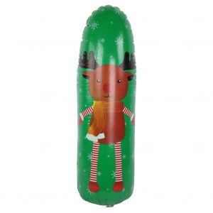 Sac De Frappe Gonflable En Pvc Pour Enfants, Jouet Pour Soulager La Pression, Vert, 1,2 M - Neuf