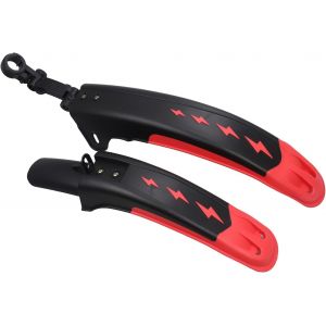 Lot De 2 Garde-Boue Universels Pour V&eacute;lo 24-29 Pouces Pour Vtt,V&eacute;lo De Route,Vtt.[B1045] - Neuf