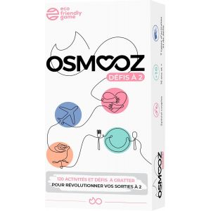 MDY-ATM Gaming Jeu Couple - Osmooz Défis à 2 - Jeu de Cartes à Gratter - Jeux de société - Cadeau Femme - Cadeau Homme - Cadeau Couple Original - Cadeau St Valentin - Neuf