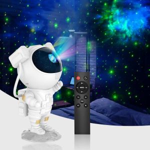 L'astronaute Galaxy Ciel Étoilé Projecteur De Lumière De Nuit De L'astronaute De Projecteur D'étoiles Avec La Nébuleuse, La Minuterie Et Le Contrôle À Distance, Étoilé De La Lampe - Neuf