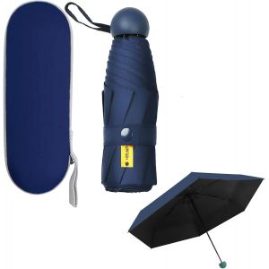 CAP-6 parapluies parapluie de voyage mini parapluie petit parapluie anti-ultraviolet avec couvercle de capsule parapluie coupe-vent hommes et femmes parapluie de poche portable - Neuf