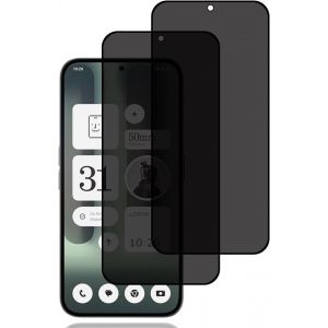Verre Tremp&eacute; Anti-Espion Pour Nothing Phone 2A Plus [2 Pi&egrave;ces], Protection D'&Eacute;cran Anti-Espion, Protecteur D'&Eacute;cran Confidentialit&eacute;, 9H Duret&eacute;, Privacy Protecteur &Eacute;cran Pour Nothing Phone (2A) Plus - Neuf