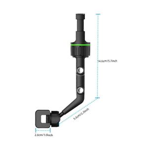 Support De T&eacute;l&eacute;phone Universel Pour Voiture,Multifonctionnel,Rotatif &Agrave; 360 Degr&eacute;s,Pour R&eacute;troviseur Automatique,Si&egrave;ge Suspendu C - Neuf