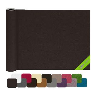 Mevronisshop-Simili Cuir Autocollant 30 X 100 Cm, Patch De R&eacute;paration Cuir-Pu Auto-Adh&eacute;sif Pour R&eacute;novation - Rouleau Adhesif Cuir Pour Canap&eacute;, Si&egrave;ge De Voiture, Sacs &Agrave; Main, Vestes, Meubles (Noir) - Neuf