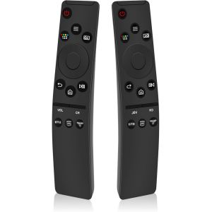 T&eacute;l&eacute;commande Universelle pour Samsung Smart TV,2 Pi&egrave;ce BN59-01327b Remplacement de la T&eacute;l&eacute;commande avec 3 Touches d'acc&egrave;s Rapide Compatible avec Samsung T&eacute;l&eacute;commande TV LED QLED UHD Frame 4K 8K - Neuf