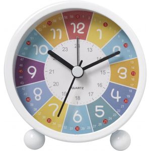 R&eacute;veil de chambre avec affichage de l'heure sur 24 heures et fonction d'apprentissage - Neuf