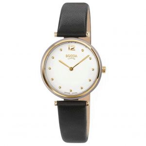 Ladies Watch Boccia 3349-01, Quartz, 30mm, 5atm - Neuf