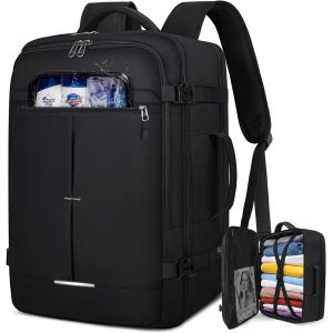 acdsgd-Sac &agrave; Dos Cabine Avion Sac &agrave; Dos de Voyage Homme Imperm&eacute;able Sac &agrave; Dos Bagage &agrave; Main Grand Sac &agrave; Dos pour Ordinateur Portable 17,3 Pouces 40L - Neuf