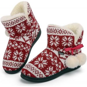 Bnhgc-Hiver Chaussons Enfant Fille Garcon Chaudes Peluche Pantoufles Antidérapants Chausson De Mousse De Mémoire - Neuf