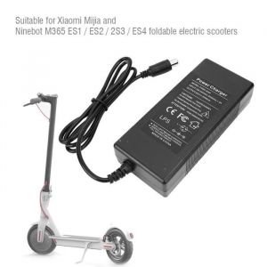 Chargeur De Batterie Adaptateur De Trottinette Scooter &Eacute;lectrique 42v 2a Pour Xiaomi 220v (Prise Ue) - Neuf