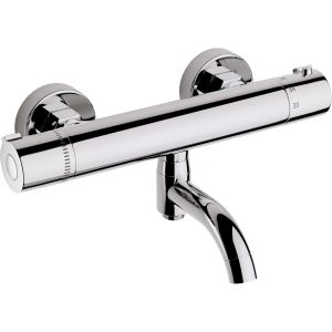 Mitigeur de douche,Mitigeur Douche Thermostatique,Mitigeur Thermostatique Douche,Chrom&eacute; Laiton - Neuf