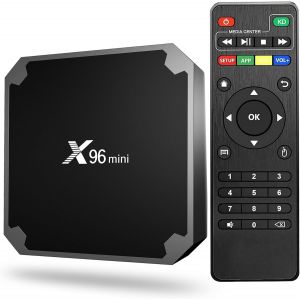 VornixorSarlshop-X96 Mini IPTV, Android 11.0 Bo&icirc;te TV 2GB/16GB, Box Android TV 4K avec Amlogic S905W2 Quad-Core chipset 64 Bits WiFi 2.4G, 4K HD,H.265 - Neuf