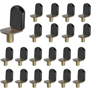 Épingles d'étagère en bronze,supports en verre,meubles,armoire,armoire,bibliothèque,étagère,support,chevilles,style 30 pac - Neuf