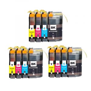 (3 Set) Compatible LC22UXL 22UXL LC22U Book ine Cartouche D'encre Pour Brother DCP-J785DW MFC-J985DW Imprimante - Neuf