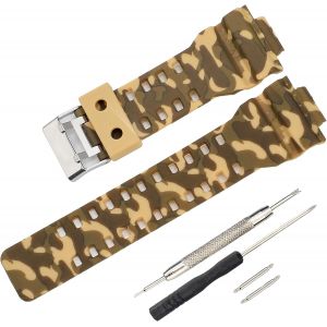 G-Shock Bracelet De Rechange Pour Casio G-Shock Gls-8900/Gw-8900/Ga-110/Ga-100c/Ga-120/Gd-110/Gls-100.[J357] - Neuf