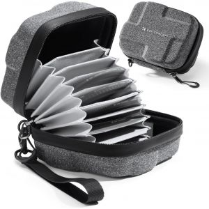 10 Poche Etui pour Filtre Protecteur, EVA Antiurto Doublure de Protection pour Filtres UV ND jusqu'&agrave; 95 mm - Neuf