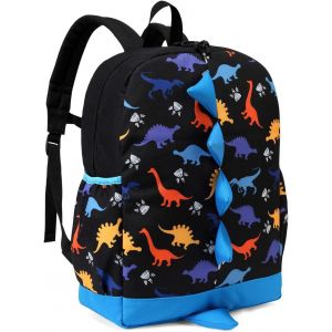 Sac À Dos Enfant, Cartable Garcon Fille Maternelle 2-5 Ans Sac A Dos Filles Convient Pour A4 Dinosaure 3D Résistant À L'Eau Avec Sangle De Poitrine Pour Bébé École Crèche Préscolaire - Neuf