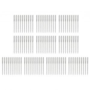 100 Pcs Aiguilles &Agrave; Coudre Portable M&eacute;nage D&eacute;mod&eacute; M&eacute;tal Machine &Agrave; Coudre Needlehax1-90/14 - Neuf