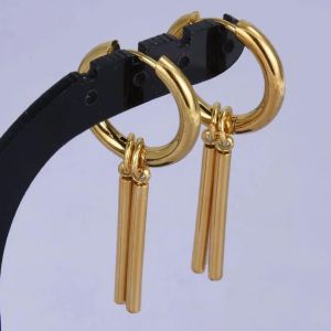 S1756-G - Boucles D'oreilles Punk Croix Épée Pendentif,Cerceaux En Acier Inoxydable Pour Femmes Et Hommes,Accessoires Non Ternissants,Bijoux Vintage,Cadeau Arete - Neuf
