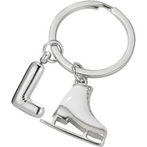 KAL-Porte-Clés Patin À Glace Unisexe En Acier Inoxydable Pour Décoration De Sac À Main - Neuf