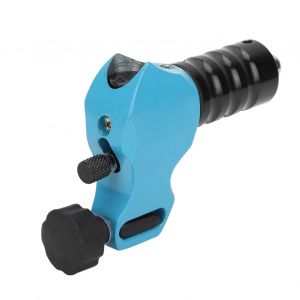 Pistolet De Tatouage Rotatif Professionnel En Alliage D'aluminium, Liner Shader Reglable, Interface Rca, Moteur, Machine A Tatouer, Bleu - Neuf