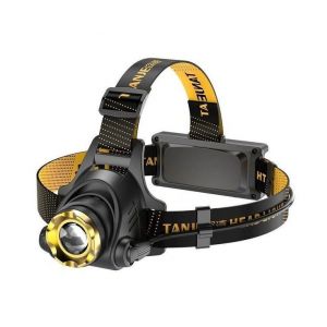 Lampe Frontale Led Rechargeable Usb 12 000 000 Lm ¿ Lampe Frontale Réglable, Étanche Et Multimode Pour Les Aventures En Plein Air - Neuf
