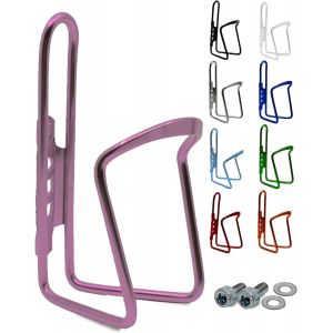 Kal-Jabs Porte-Bouteille De Vélo En Aluminium Renforcé Pour Vélo De Course, Vtt, Vélo Pour Enfant, Universel, Compatible Avec Porte-Gobelet Avec Vis De Montage - Neuf