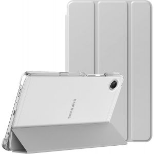 ELVORIX-Coque Compatible avec Samsung Galaxy Tab A11 8,7"" 2025/Galaxy Tab A9 8,7"" 2023, &Eacute;tui Rigide L&eacute;ger avec Support pour All-New Samsung A11/A9 Tablette, Deux Angles de Vue, Argent - Neuf