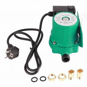 HJLIAN Pompe de circulation 220 V 50 Hz RS15/9 100 W 0,4 A 10 bar pression IP44 etanche pompe de surpression silencieuse pour systeme de chauffage - Neuf