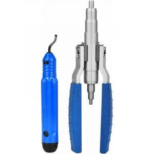 Expandeur de tuyau en cuivre 1/47/8 pouces 622 mm Expandeur de tuyau en cuivre avec outil d'ébavurage de tubes Outil d'installation de climatisation - Neuf