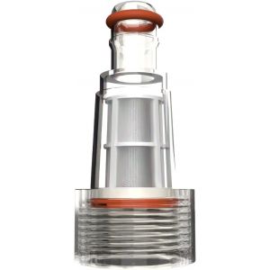 MEVRONISSHOP-GRIZZLY TOOLS Tamis avec raccord rapide - Adaptateur de tuyau - Raccord de tuyau - Pi&egrave;ce de rechange pour nettoyeur haute pression Parkside et meuleuse d'angle - Neuf