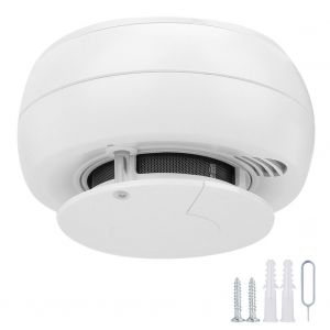 Detecteur de fumee sans fil Wi-Fi, alarme incendie, systeme de securite domestique, pompiers pour Tuya - Neuf