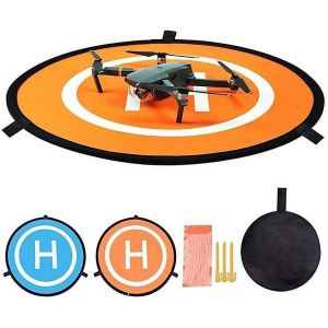 Letnerny-Drone Landing Pad, 75cm/30'' Rc Hélicoptère Piste Pliable Étanche D'atterris Pour Rc Drones Hubschrauber, Pvb Drohnen, Dji Mavic Pro Phantom 2/3/4 Pro, Antel Robotic-Cyh - Neuf
