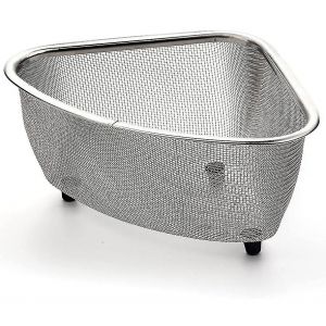 Passoire En Acier Inoxydable Pour &Eacute;vier, Panier &Eacute;gouttoir Pour D&eacute;chets De Cuisine - Neuf