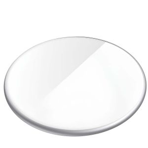 Chargeur PowerSpot Sans Fil Qi 15W avec D&eacute;tection Intelligente et C&acirc;ble USB-C Crong Blanc - Neuf