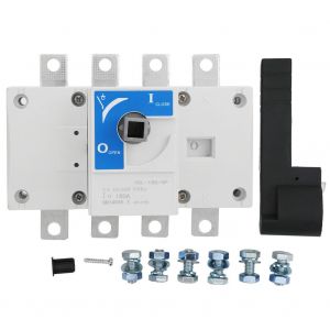 Interrupteur d'isolement de charge, contact en alliage cuivre-argent HGL-160A 160/3P 160/4P 160/4P - Neuf